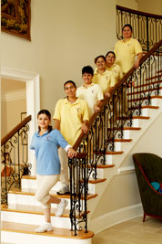 maid cleaning service employees